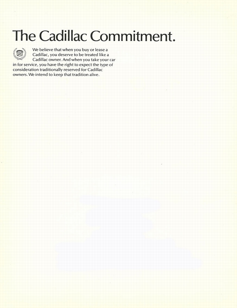 1982 Cadillac Prestige Brochure Page 13